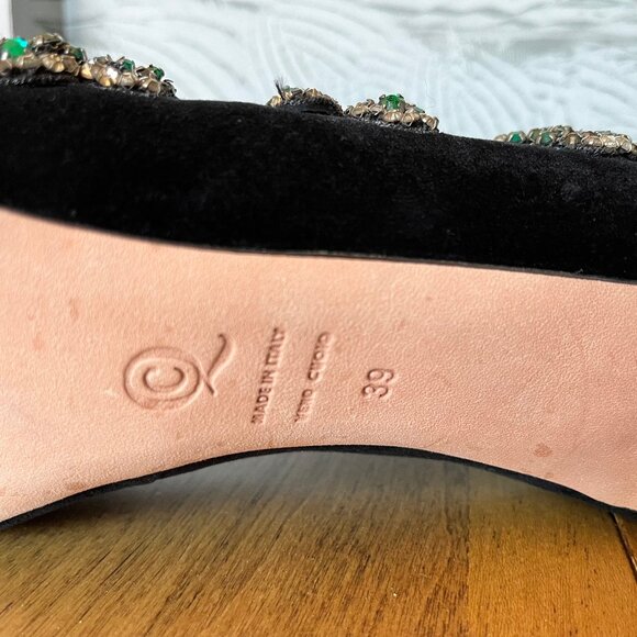 Alexander McQueen Black Velvet Shoes Sandal Boots Pelle Cuoio High Hills Size 39 - Picture 9 of 12